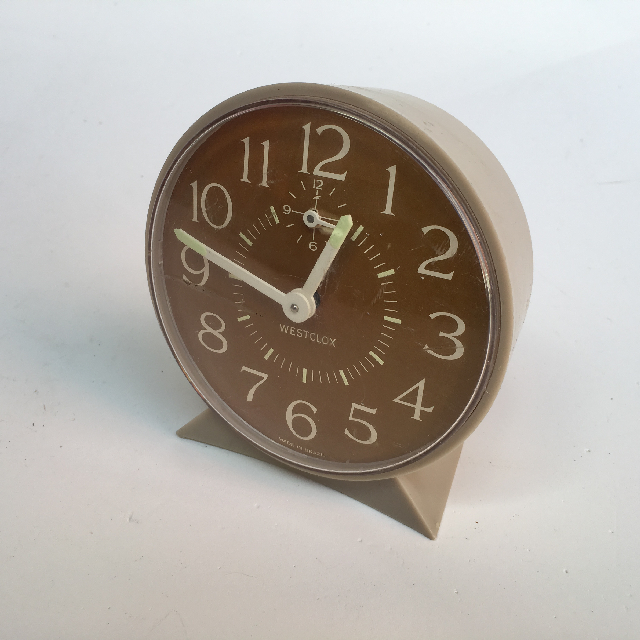 CLOCK, Alarm - Beige Westclox